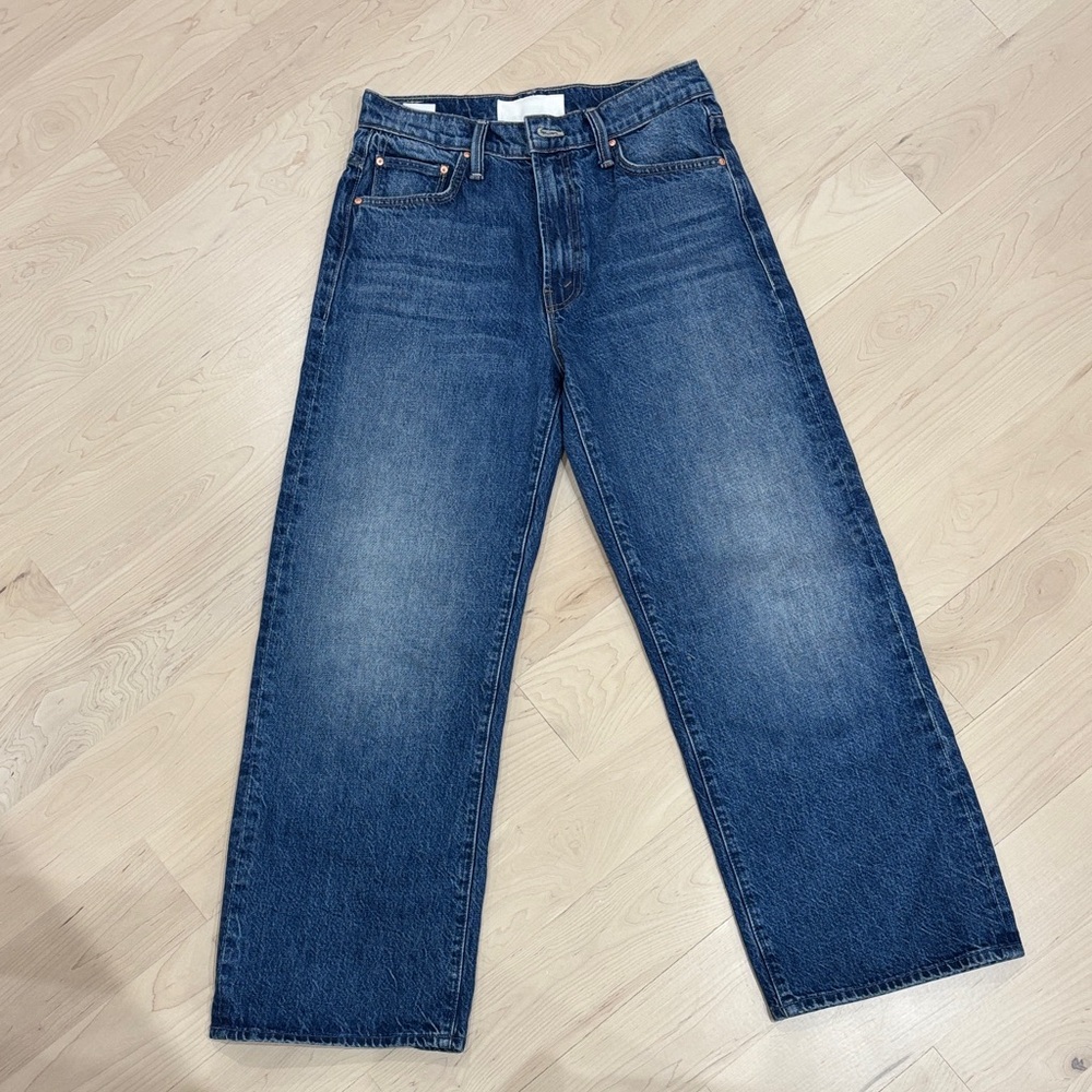 MOTHER Relaxed Fit Blue Jeans for Men
